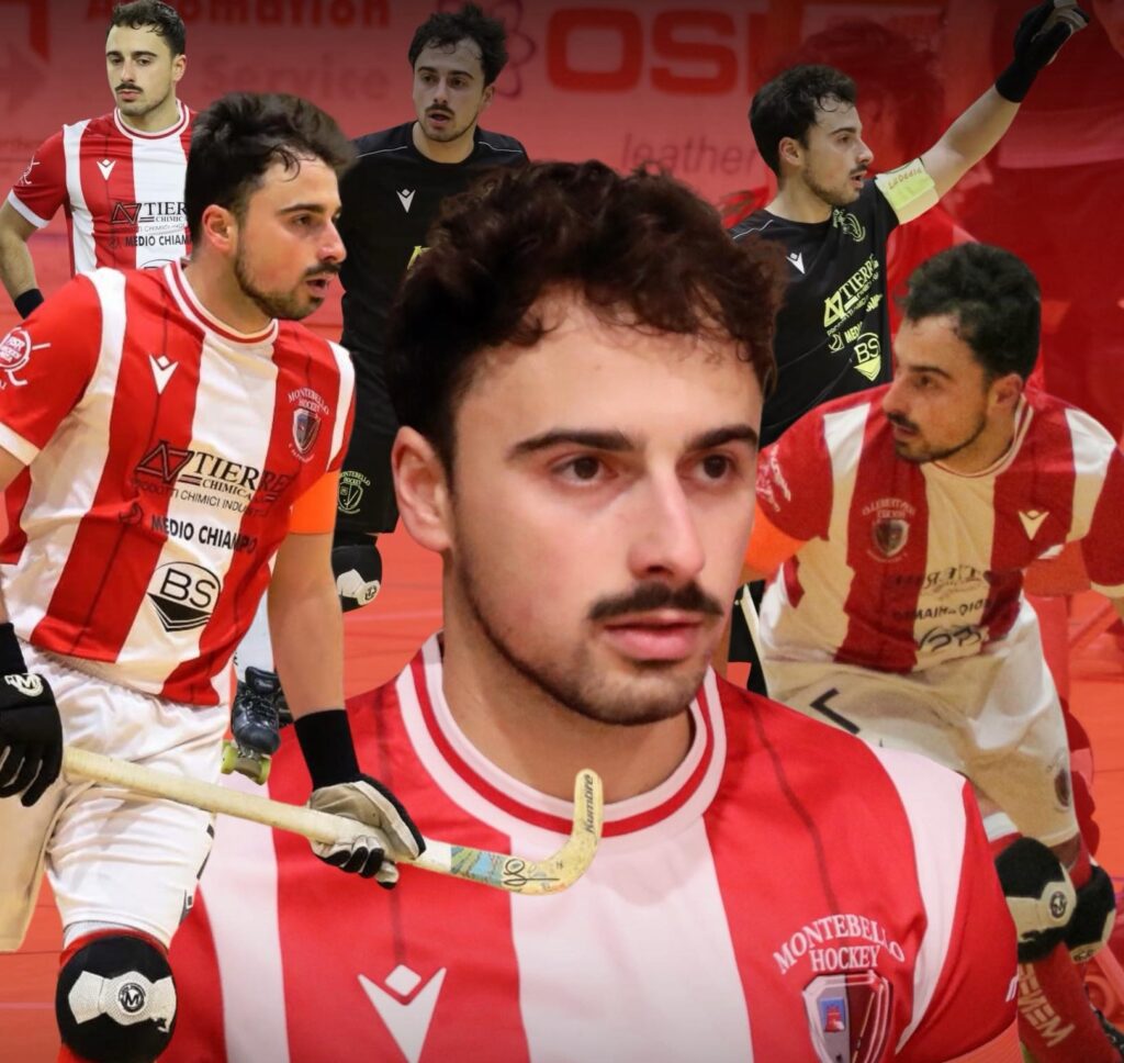 Filippo Schiavo con la maglia del Montebello